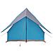 Tenda da Campeggio A-Frame per 3 Persone Blu Impermeabile - Foto miniatura 6