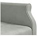 Divano Letto a L Grigio Chiaro 271x140x70 cm in Velluto - Foto miniatura 8