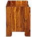 Panchina per scarpe  100x35x45 cm in legno massello di acacia - Foto miniatura 5