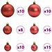 Albero di Natale con 300 LED con supporto Nero 210 cm PVC - Foto miniatura 7