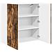 Pensile cucina Rovere fumé 80 x 31 x 80 cm Legno multistrato - Foto miniatura 5