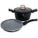 BH-7741 Set di pentole antiaderenti Black Rose - Foto miniatura 5