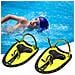 Palette Da Nuoto Per Allenamento - Migliora Tecnica E Velocità Yellow - Foto miniatura 4