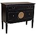 Cassettiera In Legno Nero 88x38x72h - Foto miniatura 1