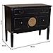 Cassettiera In Legno Nero 88x38x72h - Foto miniatura 5