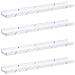Scaffale da parete 4 pcs Marmo Bianco 60 x 9 x 3 cm - Foto miniatura 1