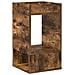 Tavolino Rovere fumé 30 x 30 x 56 cm Legno multistrato - Foto miniatura 1