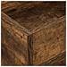 Tavolino Rovere fumé 30 x 30 x 56 cm Legno multistrato - Foto miniatura 8