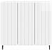Credenza Bianco Lucido 89 x 34,5 x 82 cm Legno ingegnerizzato - Foto miniatura 4