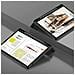 Custodia Nera Per Tablet Lenovo Con Spazio Per Penna - Foto miniatura 6