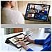 Custodia Nera Per Tablet Lenovo Con Spazio Per Penna - Foto miniatura 7