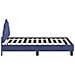 Struttura letto bambini con testata Blu Polizia 80 x 160 cm - Foto miniatura 6