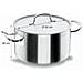 50051 - Casseruola alta Chef Classic da 50 cm in acciaio inox con coperchio - Foto miniatura 3