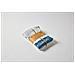 Set Asciugamani Bagno Africa 1+1 in Cotone 450 g /m² - Blu - Foto miniatura 1