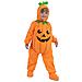 Piccolo costume a zucca, tuta con pancia ripiena e stivaletti taglia 3-4 e - Foto miniatura 1