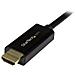 Cavo convertitore adattatore DisplayPort a HDMI con cavo integrato - DP a HDMI da 1m - 4K - Foto miniatura 2