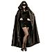 MANTELLO CON CAPPUCCIO NERO 152cm (OSFMA)  - Foto miniatura 1