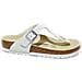 Infradito Donna Pelle White Made In Germany Art. gizeh 0043731 Taglia: 38 - Foto miniatura 1