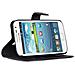 Custodia Compatibile Con Samsung Galaxy Win In Nero Carbone - Coperchio Protettiva Con Chiusura Magnetica, Funzione Stand E Tasca Per Le Carte - Foto miniatura 11