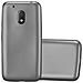 Custodia Compatibile Con Motorola Moto G4 Play In Grigio Metallico - Coperchio Protettivo In Silicone Tpu Flessibile - Foto miniatura 4