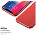 Custodia Compatibile Con Apple Iphone X / Xs In Rosso - Coperchio Protettivo In Silicone Tpu Flessibile Con Design Spazzolato - Foto miniatura 9