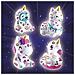 4 Ever Style Mini Unicorno Lama Paresso Fenicottero Rosa Da Personalizzare Fai Da Te Deco X 4 Personaggi Ofg177 - Foto miniatura 4