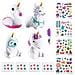 4 Ever Style Mini Unicorno Lama Paresso Fenicottero Rosa Da Personalizzare Fai Da Te Deco X 4 Personaggi Ofg177 - Foto miniatura 5