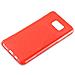 Custodia Compatibile Con Samsung Galaxy Note 5 In Rosso Cremisi - Coperchio Protettivo In Silicone Tpu Flessibile - Foto miniatura 5