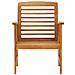 Sedie da Giardino 2 pz in Legno Massello d'Acacia - Foto miniatura 3