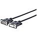 3.0m D-sub 9 pin - D-sub 9 pin 3m D-sub 9 pin D-sub 9 pin Nero cavo seriale - Foto miniatura 1