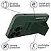 Custodia Kickstand In Silicone Per Samsung Galaxy A22 4g, Verde Scuro - Foto miniatura 13