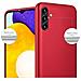 Custodia Compatibile Con Samsung Galaxy A13 5g In Rosso Metallico - Coperchio Protettivo In Silicone Tpu Flessibile - Foto miniatura 4