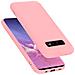Custodia Compatibile Con Samsung Galaxy S10 Plus In Liquid Rosa - Coperchio Protettivo In Silicone Tpu Flessibile - Foto miniatura 1