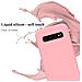 Custodia Compatibile Con Samsung Galaxy S10 Plus In Liquid Rosa - Coperchio Protettivo In Silicone Tpu Flessibile - Foto miniatura 2