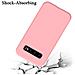 Custodia Compatibile Con Samsung Galaxy S10 Plus In Liquid Rosa - Coperchio Protettivo In Silicone Tpu Flessibile - Foto miniatura 3