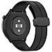 Cinturino Per Orologio Con Fibbia Magnetica In Silicone Black 22 Mm - Foto miniatura 2
