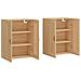 Armadietti A Parete 2 Pz Rovere Sonoma In Legno Multistrato - Foto miniatura 10