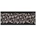 Tappeto Passatoia Tessuto Jacquard Linea Emozioni Disegno Amour Nero 57x280 Nero - Foto miniatura 1