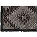 Tappeto Arredo Antiscivolo Camera Salotto Disegno Astratto Geometrico Avana By Suardi 140x200 Nero - Foto miniatura 3