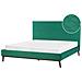 Letto Velluto Bayonne 180 X 200 Cm Verde - Foto miniatura 6