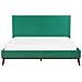 Letto Velluto Bayonne 180 X 200 Cm Verde - Foto miniatura 7