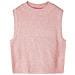 Gilet Da Bambina Lavorato A Maglia Rosa Chiaro 116 - Foto miniatura 1
