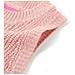 Gilet Da Bambina Lavorato A Maglia Rosa Chiaro 116 - Foto miniatura 4