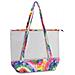 Set Borsa Mare E Pochette Spiaggia Piscina Trasparente Modello Marianna Borsa Blu - Foto miniatura 2