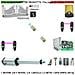 Cancello Automatico 3,5 Metri Kit Automazione 1 Motore Elettromeccanico 230 V Stelo Retrattile Reversibile Corsa 600 M - Foto miniatura 1