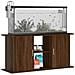 Supporto Acquario 121x41x58 Cm Legno Multistrato Rovere Marrone - Foto miniatura 2