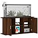 Supporto Acquario 121x41x58 Cm Legno Multistrato Rovere Marrone - Foto miniatura 3
