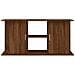 Supporto Acquario 121x41x58 Cm Legno Multistrato Rovere Marrone - Foto miniatura 4