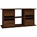 Supporto Acquario 121x41x58 Cm Legno Multistrato Rovere Marrone - Foto miniatura 7