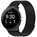 Cinturino Milanese Per Google Pixel Watch Black S - Foto miniatura 1